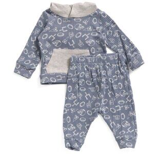 NEWT CHICK PEA Baby Boys 2pc Hoodie and Jogger Pants Set